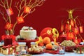 Chinese New Year party table