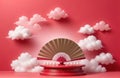 chinese new year art product demontration Royalty Free Stock Photo