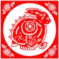 Chinese New Year rabbit