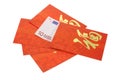 Chinese New Year red packets and Euro currency not