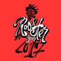 Chinese 2017 New Year Rooster Symbol.