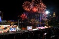 Chinese New Year`s Eve Fireworks at Marina Bay