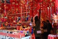 Chinese New Year Shoppers Royalty Free Stock Photo