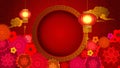 Chinese New Year Spring Festival Celebration Background Royalty Free Stock Photo