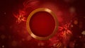 Chinese New Year Spring Festival Celebration Background Royalty Free Stock Photo