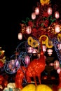 Chinese New Year Street Decoration Royalty Free Stock Photo