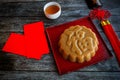 Chinese New Year Sweet Rice Cake Dessert Known as Nian Gao