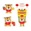 Chinese new year 2022, year of the tiger Royalty Free Stock Photo