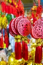 Chinese New Year, traditional ornaments, Spring Festival jewelry Royalty Free Stock Photo