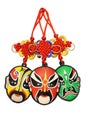 Chinese new year traditional opera mask ornaments Royalty Free Stock Photo