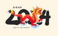 Chinese New Year 2024 Royalty Free Stock Photo
