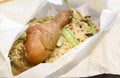 Chinese noodle roast chicken