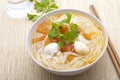 Chinese noodle soup Royalty Free Stock Photo