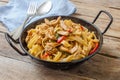 Chicken curry noodles Royalty Free Stock Photo