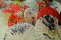 Chinese oil paper umbrellas Royalty Free Stock Photo