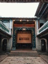 Chinese old house tai fu tai in hongkong Royalty Free Stock Photo