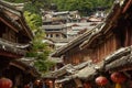 Chinese Old Town of Lijiang Royalty Free Stock Photo