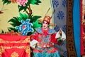 Chinese Opera actor and actress with full makeup Royalty Free Stock Photo