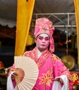 Chinese Opera, Actors in Performance Royalty Free Stock Photo