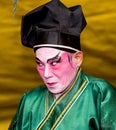 Chinese Opera, Actors in Performance Royalty Free Stock Photo