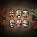 Chinese Opera Mask Royalty Free Stock Photo