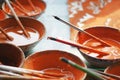 Chinese Orange Paint