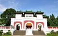 Chinese oriental gate Royalty Free Stock Photo
