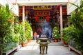 A Chinese Pagoda In Chinatown Of Ho Chi Minh City, Vietnam.