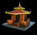 Chinese pagoda - 3d art