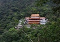 A Chinese pagoda in forest in Hualien, Taiwan