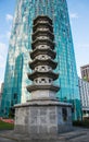 Chinese Pagoda Holloway Circus Birmingham Royalty Free Stock Photo