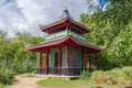 Chinese Pagoda at Victoria Park in Hackney, London Royalty Free Stock Photo