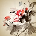 Chinese painting Royalty Free Stock Photo