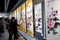 Chinese painting and calligraphy exhibition Royalty Free Stock Photo