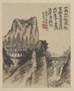 Chinese painting, landscape painting, ink painting, Shi Tao