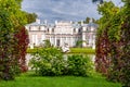 Chinese Palace in Oranienbaum Lomonosov, St. Petersburg, Russia Royalty Free Stock Photo