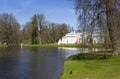 Chinese palace, 18th century, Oranienbaum Lomonosov. Russia. Petersburg Royalty Free Stock Photo