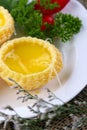 Chinese pastry egg tart