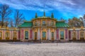 The Chinese Pavilion at the Drottningholm Palace in Sweden Royalty Free Stock Photo