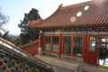 Chinese pavillions in The Summer Palace, Beijing, China. This photo was taken on December 19, 2017 Royalty Free Stock Photo