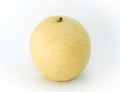 Chinese pear isolated on white background. Royalty Free Stock Photo