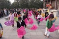 Chinese People Exercise, Xingqing Park Xian China