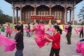 Chinese People Exercise, Xingqing Park Xian China