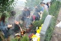 Chinese people Tomb sweeping