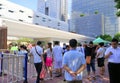 Chinese people waiting for an interview Royalty Free Stock Photo