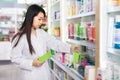 Chinese pharmacist is searching medicines