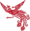 Chinese Phoenix Royalty Free Stock Photo