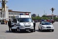 Chinese Police on patrolling Tiananmen Square 2