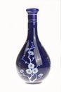 Chinese porcelain bottle Royalty Free Stock Photo