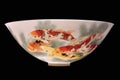 Chinese porcelain bowl isolated